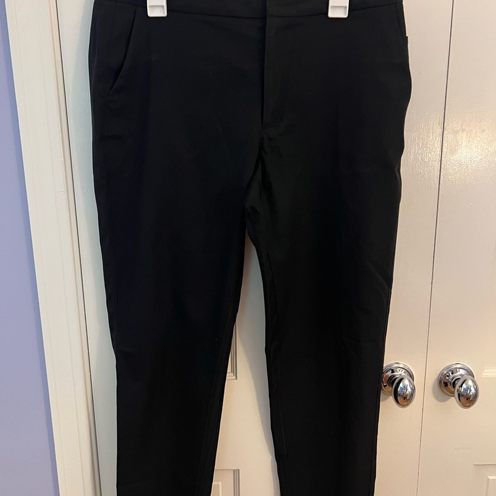 Lululemon Athletica Black Dress Pants Straight-Leg